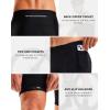 image:imageBikewa Mens Bike Shorts 4D Padded Biking Road Cycling Bicycle Pants Biker Shorts for Men Zipper Pockets1 Black