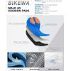 image:imageBikewa Mens Bike Shorts 4D Padded Biking Road Cycling Bicycle Pants Biker Shorts for Men Zipper Pockets1 Orange