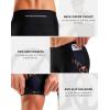 image:imageBikewa Mens Bike Shorts 4D Padded Biking Road Cycling Bicycle Pants Biker Shorts for Men Zipper Pockets1 Orange