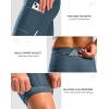image:imageBikewa Mens Bike Shorts 4D Padded Cycling Shorts for Men Road Riding Biking Bicycle Zipper PocketsBlue Grey