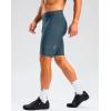 image:imageBikewa Mens Bike Shorts 4D Padded Cycling Shorts for Men Road Riding Biking Bicycle Zipper PocketsBlue Grey