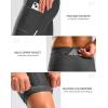 image:imageBikewa Mens Bike Shorts 4D Padded Cycling Shorts for Men Road Riding Biking Bicycle Zipper PocketsDark Grey