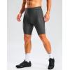 image:imageBikewa Mens Bike Shorts 4D Padded Cycling Shorts for Men Road Riding Biking Bicycle Zipper PocketsDark Grey