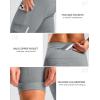 image:imageBikewa Mens Bike Shorts 4D Padded Cycling Shorts for Men Road Riding Biking Bicycle Zipper PocketsLight Grey