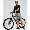 image:imageBikewa Mens Bike Shorts 4D Padded Cycling Shorts for Men Road Riding Biking Bicycle Zipper PocketsLight Grey