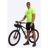 image:imageBikewa Mens Cycling Jersey Moisture Wicking Short Sleeve UPF Half Zip Bike Road Riding Biking Shirts for Men Zipper PocketsFluorescent Green