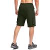 image:imageBikewa Mens Mountain Bike Shorts 3D Padded Loosefit Biking Riding Cycling Bicycle Biker Shorts Zipper PocketsArmy Green