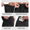 image:imageBikewa Mens Mountain Bike Shorts 3D Padded Loosefit Biking Riding Cycling Bicycle Biker Shorts Zipper PocketsBlack