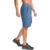 image:imageBikewa Mens Mountain Bike Shorts 3D Padded Loosefit Biking Riding Cycling Bicycle Biker Shorts Zipper PocketsBlue