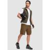 image:imageBikewa Mens Mountain Bike Shorts 3D Padded Loosefit Biking Riding Cycling Bicycle Biker Shorts Zipper PocketsBrown
