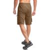 image:imageBikewa Mens Mountain Bike Shorts 3D Padded Loosefit Biking Riding Cycling Bicycle Biker Shorts Zipper PocketsBrown