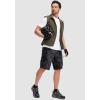 image:imageBikewa Mens Mountain Bike Shorts 3D Padded Loosefit Biking Riding Cycling Bicycle Biker Shorts Zipper PocketsCamo Black
