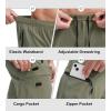 image:imageBikewa Mens Mountain Bike Shorts 3D Padded Loosefit Biking Riding Cycling Bicycle Biker Shorts Zipper PocketsGreen