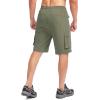 image:imageBikewa Mens Mountain Bike Shorts 3D Padded Loosefit Biking Riding Cycling Bicycle Biker Shorts Zipper PocketsGreen