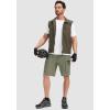 image:imageBikewa Mens Mountain Bike Shorts 3D Padded Loosefit Biking Riding Cycling Bicycle Biker Shorts Zipper PocketsGreen