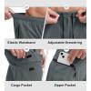 image:imageBikewa Mens Mountain Bike Shorts 3D Padded Loosefit Biking Riding Cycling Bicycle Biker Shorts Zipper PocketsGrey