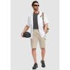 image:imageBikewa Mens Mountain Bike Shorts 3D Padded Loosefit Biking Riding Cycling Bicycle Biker Shorts Zipper PocketsLight Khaki