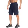 image:imageBikewa Mens Mountain Bike Shorts 3D Padded Loosefit Biking Riding Cycling Bicycle Biker Shorts Zipper PocketsNavy