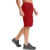 image:imageBikewa Mens Mountain Bike Shorts 3D Padded Loosefit Biking Riding Cycling Bicycle Biker Shorts Zipper PocketsRed
