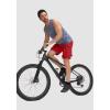 image:imageBikewa Mens Mountain Bike Shorts 3D Padded Loosefit Biking Riding Cycling Bicycle Biker Shorts Zipper PocketsRed