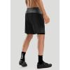 image:imageBikewa Mens Mountain Bike Shorts 3D Padded Loosefit Riding Biking Cycling Bicycle Biker Shorts for Men Zipper PocketsBlackGrey