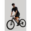 image:imageBikewa Mens Mountain Bike Shorts 3D Padded Loosefit Riding Biking Cycling Bicycle Biker Shorts for Men Zipper PocketsBlackOrange