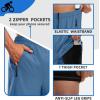 image:imageBikewa Mens Mountain Bike Shorts 3D Padded Loosefit Riding Biking Cycling Bicycle Biker Shorts for Men Zipper PocketsBlue