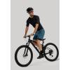 image:imageBikewa Mens Mountain Bike Shorts 3D Padded Loosefit Riding Biking Cycling Bicycle Biker Shorts for Men Zipper PocketsBlue Grey