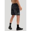 image:imageBikewa Mens Mountain Bike Shorts 3D Padded Loosefit Riding Biking Cycling Bicycle Biker Shorts for Men Zipper PocketsCamo Black
