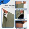 image:imageBikewa Mens Mountain Bike Shorts 3D Padded Loosefit Riding Biking Cycling Bicycle Biker Shorts for Men Zipper PocketsGreen