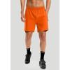 image:imageBikewa Mens Mountain Bike Shorts 3D Padded Loosefit Riding Biking Cycling Bicycle Biker Shorts for Men Zipper PocketsOrange