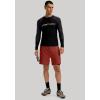 image:imageBikewa Mens Mountain Bike Shorts 3D Padded Loosefit Riding Biking Cycling Bicycle Biker Shorts for Men Zipper PocketsSavannah Red