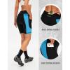 image:imageBikewa Womens 4D Padded Bike Shorts Cycling Riding Road Biking Bicycle Cycle Shorts for Women Zipper PocketsBlackSky Blue