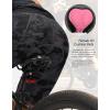 image:imageBikewa Womens 4D Padded Bike Shorts Cycling Riding Road Biking Bicycle Cycle Shorts for Women Zipper PocketsCamo Black