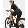 image:imageBikewa Womens 4D Padded Bike Shorts Cycling Riding Road Biking Bicycle Cycle Shorts for Women Zipper PocketsCamo Black