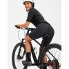 image:imageBikewa Womens 4D Padded Bike Shorts Cycling Riding Road Biking Bicycle Cycle Shorts for Women Zipper PocketsDark Grey