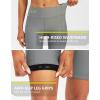 image:imageBikewa Womens 4D Padded Bike Shorts Cycling Riding Road Biking Bicycle Cycle Shorts for Women Zipper PocketsLight Grey