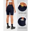 image:imageBikewa Womens 4D Padded Bike Shorts Cycling Riding Road Biking Bicycle Cycle Shorts for Women Zipper PocketsNavy