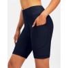 image:imageBikewa Womens 4D Padded Bike Shorts Cycling Riding Road Biking Bicycle Cycle Shorts for Women Zipper PocketsNavy