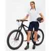 image:imageBikewa Womens 4D Padded Bike Shorts Cycling Riding Road Biking Bicycle Cycle Shorts for Women Zipper PocketsNavy