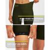 image:imageBikewa Womens 4D Padded Bike Shorts Cycling Riding Road Biking Bicycle Cycle Shorts for Women Zipper PocketsOlive Green