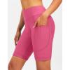image:imageBikewa Womens 4D Padded Bike Shorts Cycling Riding Road Biking Bicycle Cycle Shorts for Women Zipper PocketsPink