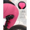 image:imageBikewa Womens 4D Padded Bike Shorts Cycling Riding Road Biking Bicycle Cycle Shorts for Women Zipper PocketsPink