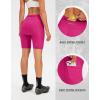 image:imageBikewa Womens 4D Padded Bike Shorts Cycling Riding Road Biking Bicycle Cycle Shorts for Women Zipper PocketsRosy