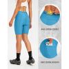 image:imageBikewa Womens 4D Padded Bike Shorts Cycling Riding Road Biking Bicycle Cycle Shorts for Women Zipper PocketsSky Blue