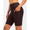 image:imageBikewa Womens 4D Padded Bike Shorts Cycling Riding Road Biking Bicycle Cycle Shorts for Women Zipper PocketsWine