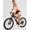 image:imageBikewa Womens 4D Padded Bike Underwear Cycling Bicycle Shorts Biking Riding Briefs Biker Cycle Undershorts for WomenBlack