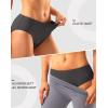 image:imageBikewa Womens 4D Padded Bike Underwear Cycling Bicycle Shorts Biking Riding Briefs Biker Cycle Undershorts for WomenDark Grey