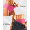 image:imageBikewa Womens 4D Padded Bike Underwear Cycling Bicycle Shorts Biking Riding Briefs Biker Cycle Undershorts for WomenPink