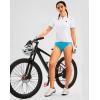 image:imageBikewa Womens 4D Padded Bike Underwear Cycling Bicycle Shorts Biking Riding Briefs Biker Cycle Undershorts for WomenSky Blue